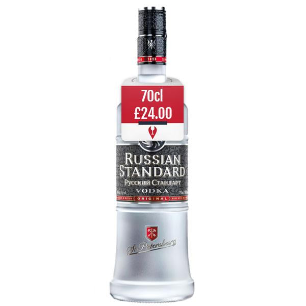 Russian Standard Vodka - 70cl - Bristol Booze